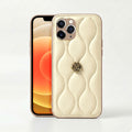 📱 iPhone 14 Pro Max Uyumlu Şık Çiçek Desenli Kılıf – Krem 🌸